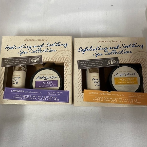 Lot of 2 Essence of beauty Spa Collection Lavender and Lemon Verbena (CW) - Picture 3 of 7